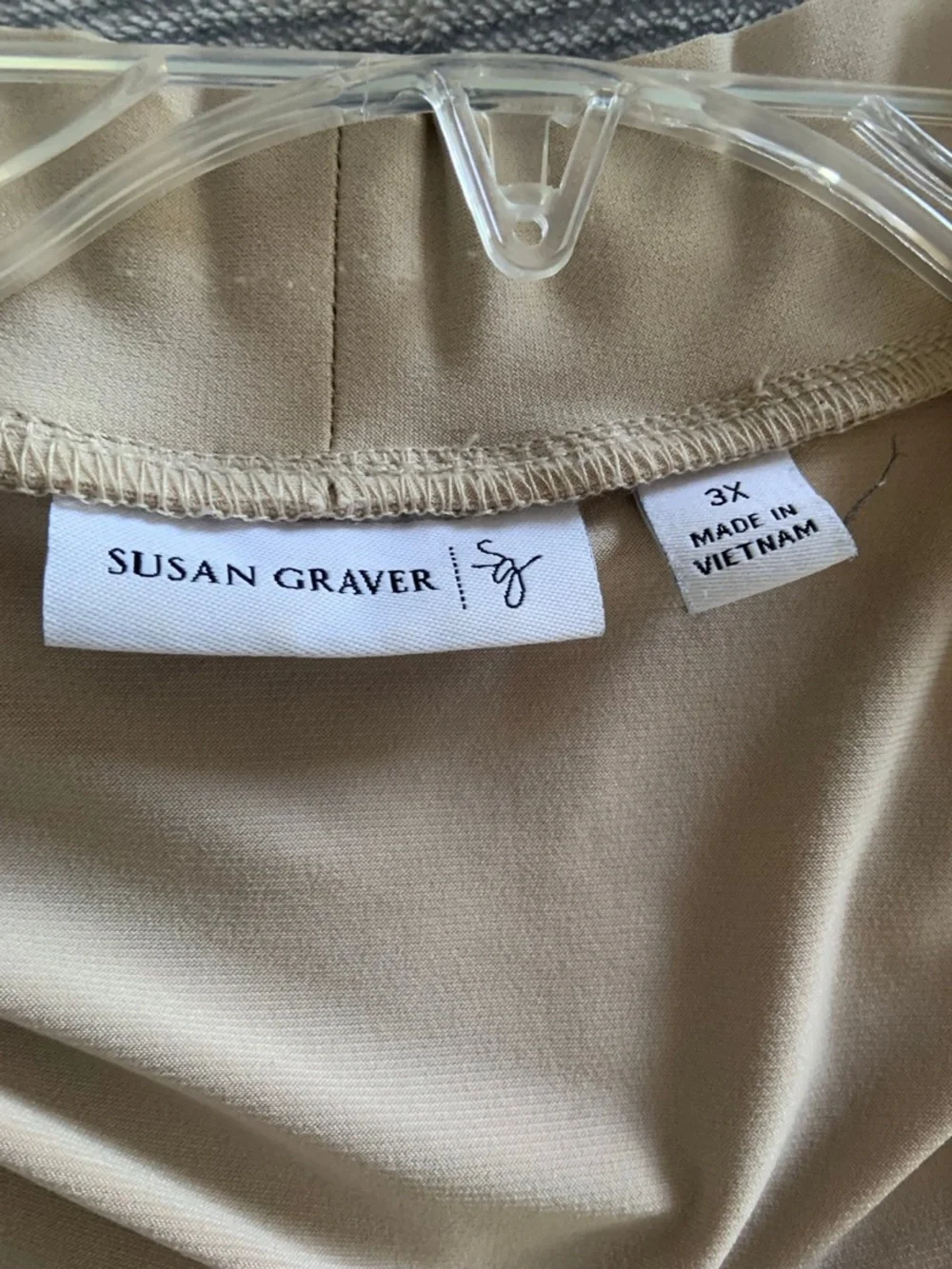 Susan Graver Cardigan 3X - Picture 5 of 6